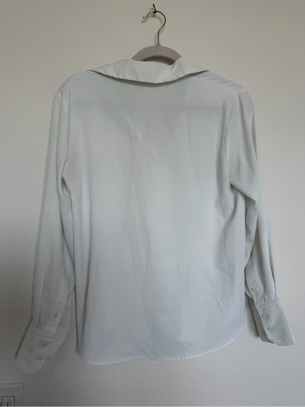 Mango Classic White Button-Front Women's Blouse Size XS - Picture 2 of 4